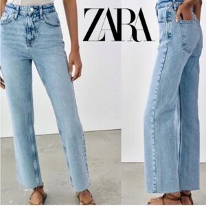 ❌NWT❌Zara Women's Straight Cropped Jeans